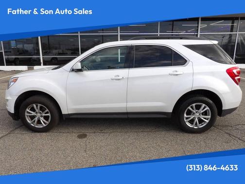 Summit White 2017 Chevrolet Equinox 1LT