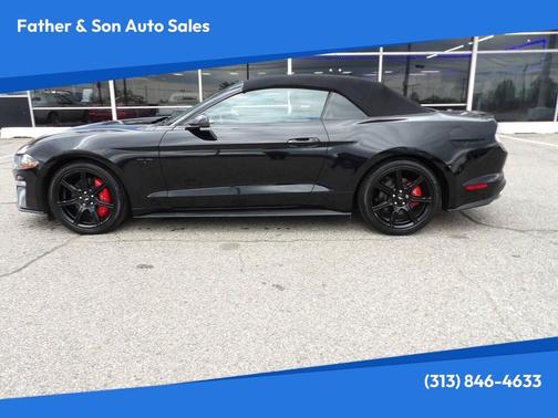 Shadow Black 2018 Ford Mustang GT Premium