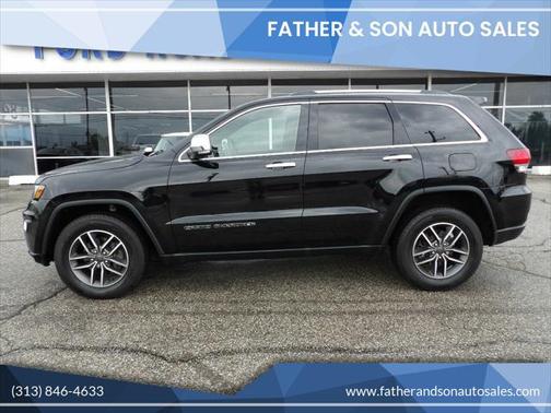 Diamond Black Crystal Pearlcoat 2020 Jeep Grand Cherokee Limited
