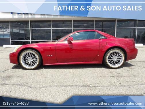 Crimson Pearl 2004 Cadillac XLR Base