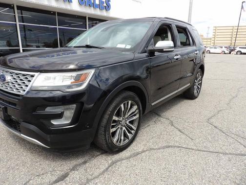 Shadow Black 2016 Ford Explorer Platinum