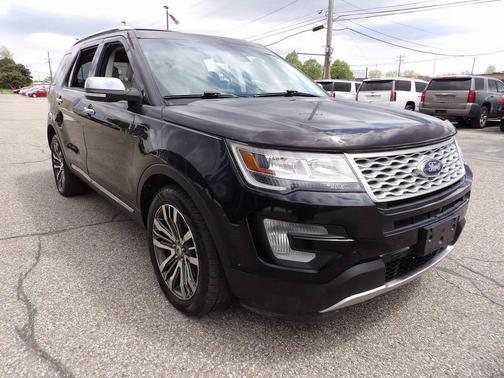 Shadow Black 2016 Ford Explorer Platinum