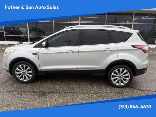 Ingot Silver 2017 Ford Escape Titanium