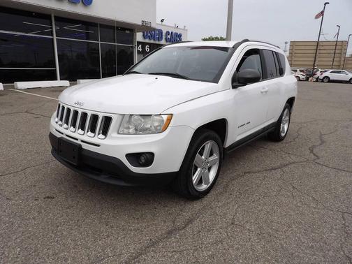 Bright White Clearcoat 2012 Jeep Compass Limited