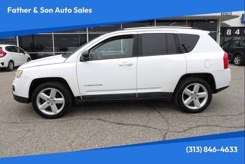 Bright White Clearcoat 2012 Jeep Compass Limited