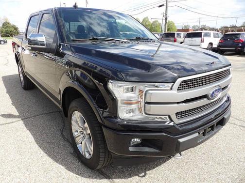 Agate Black Metallic 2019 Ford F-150 Platinum