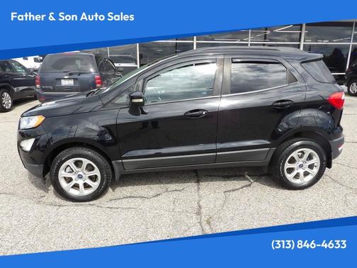 Shadow Black 2018 Ford EcoSport SE