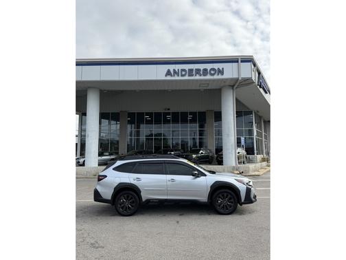 Silver 2025 Subaru Outback Onyx Edition XT