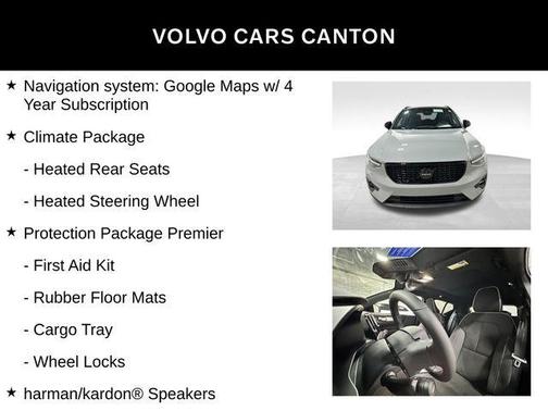 Vapour Grey Metallic with Black Roof 2026 Volvo XC40 Black Edition Ultra, B5 AWD Gas (mild hybrid)
