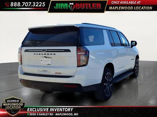 Summit White 2024 Chevrolet Suburban RST