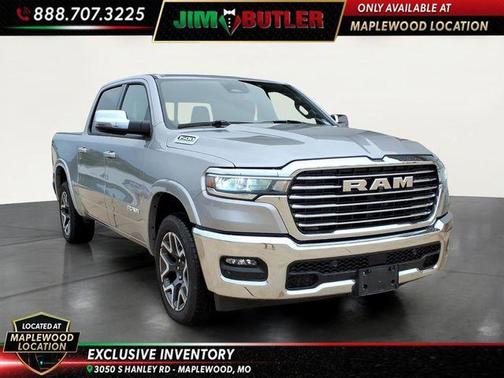 Billet Silver Metallic Clearcoat 2026 RAM 1500 Laramie