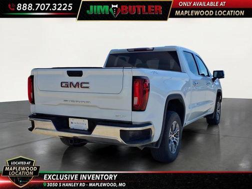 Summit White 2025 GMC Sierra 1500 SLT