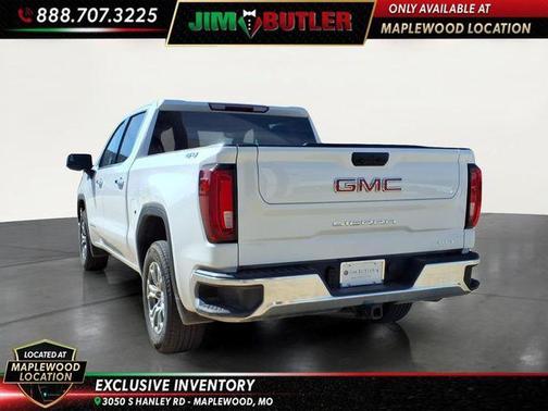 Summit White 2025 GMC Sierra 1500 SLT