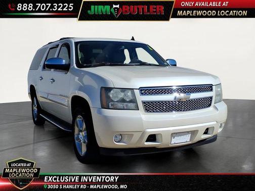White Diamond Tricoat 2008 Chevrolet Suburban 1500 LTZ