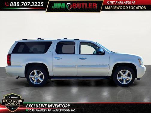 White Diamond Tricoat 2008 Chevrolet Suburban 1500 LTZ