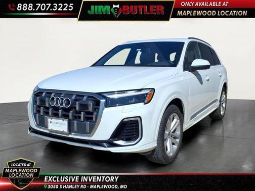White 2025 Audi Q7 55 Premium Plus