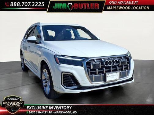 White 2025 Audi Q7 55 Premium Plus