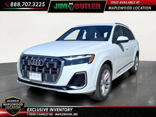 White 2025 Audi Q7 55 Premium Plus