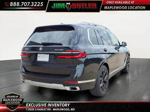 Black Sapphire Metallic 2023 BMW X7 xDrive40i