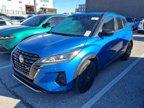 Electric Blue Metallic 2023 Nissan Kicks SR