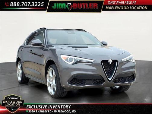 Vesuvio Gray Metallic 2023 Alfa Romeo Stelvio Ti Lusso