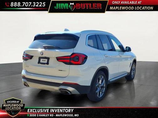 White 2022 BMW X3 xDrive30i