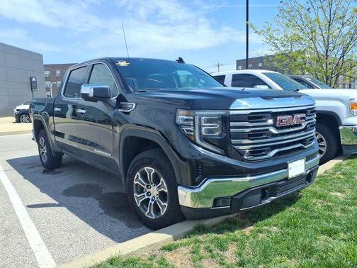Onyx Black 2025 GMC Sierra 1500 SLT