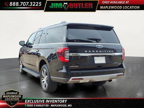 AGATE BLACK METALLIC 2024 Ford Expedition Max Limited