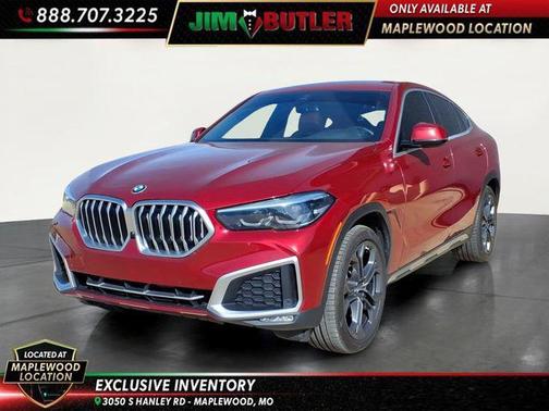 Flamenco Red Metallic 2021 BMW X6 xDrive40i
