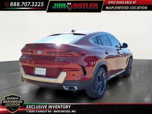 Flamenco Red Metallic 2021 BMW X6 xDrive40i
