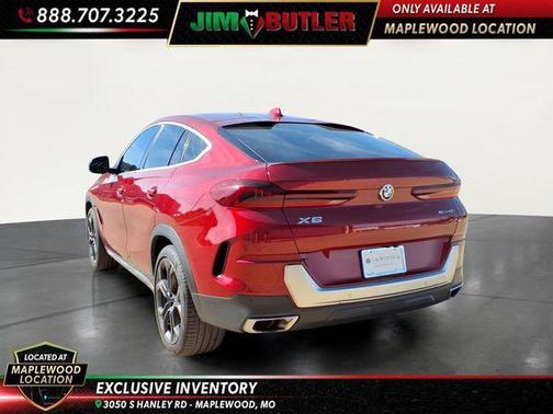 Flamenco Red Metallic 2021 BMW X6 xDrive40i