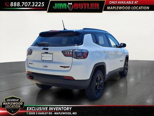 Bright White Clearcoat 2023 Jeep Compass Trailhawk