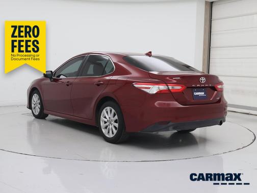 Burgundy 2020 Toyota Camry LE