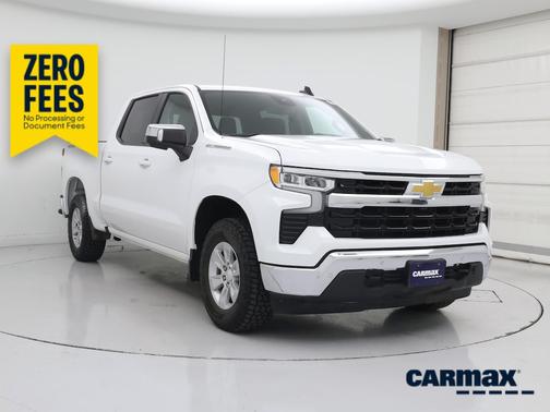White 2025 Chevrolet Silverado 1500 LT