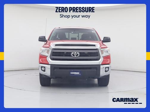 Red 2015 Toyota Tundra SR5