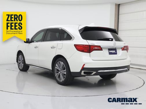White 2018 Acura MDX