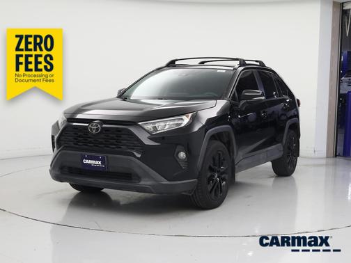 Black 2021 Toyota RAV4 XLE Premium