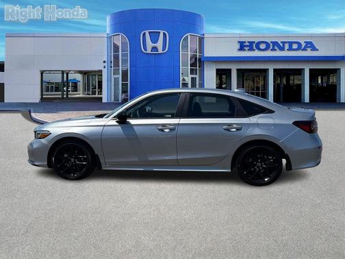 Solar Silver Metallic 2026 Honda Civic Sport