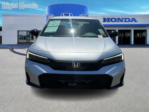 Solar Silver Metallic 2026 Honda Civic Sport