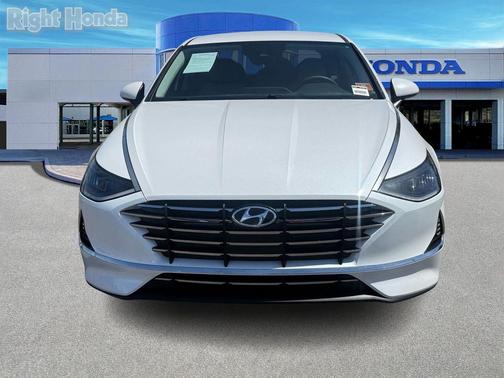 Quartz White 2021 Hyundai SONATA SE