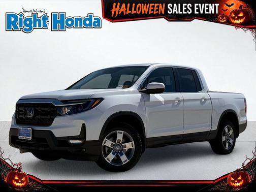 Platinum White Pearl 2026 Honda Ridgeline RTL