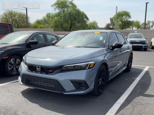 Sonic Gray Pearl 2024 Honda Civic Si Base