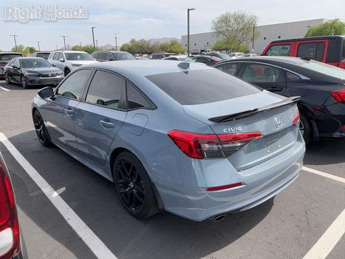 Sonic Gray Pearl 2024 Honda Civic Si Base