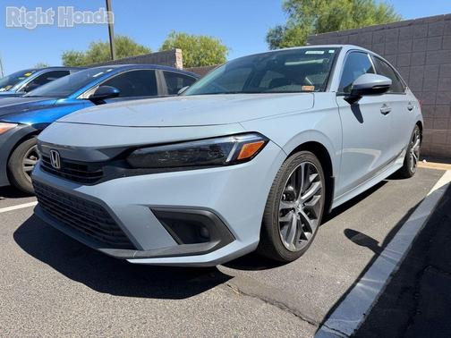 Sonic Gray Pearl 2023 Honda Civic Touring