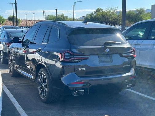 Dark Graphite Metallic 2022 BMW X3 sDrive30i