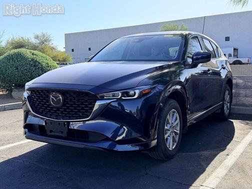 Deep Crystal Blue Mica 2025 Mazda CX-5 2.5 S Select Package