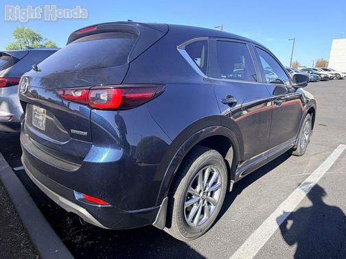 Deep Crystal Blue Mica 2025 Mazda CX-5 2.5 S Select Package