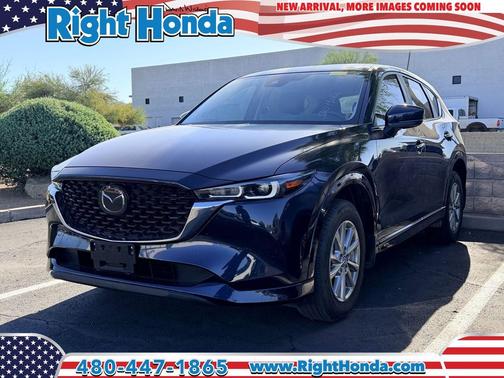 Deep Crystal Blue Mica 2025 Mazda CX-5 2.5 S Select Package