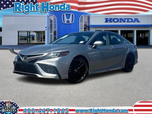 Silver 2023 Toyota Camry XSE