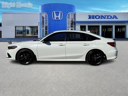 Platinum White Pearl 2023 Honda Civic Si Base